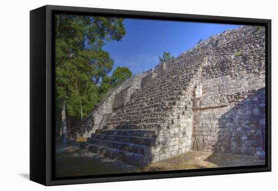 Structure I, Balamku, Mayan Archaeological Site, Peten Basin, Campeche, Mexico, North America-Richard Maschmeyer-Framed Stretched Canvas