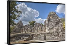 Structure I, Chicanna, Mayan Archaeological Site-Richard Maschmeyer-Framed Photographic Print