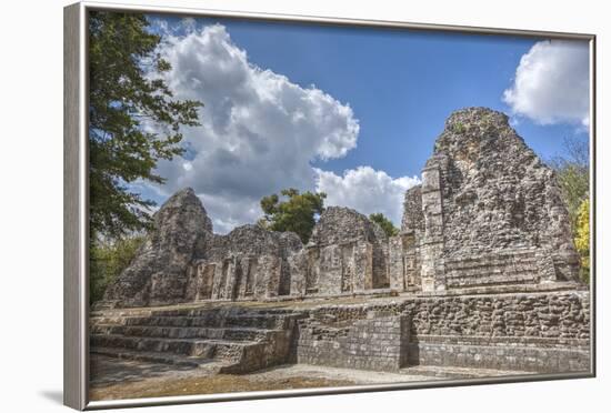 Structure I, Chicanna, Mayan Archaeological Site-Richard Maschmeyer-Framed Photographic Print