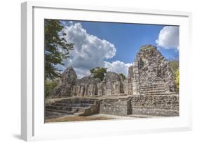 Structure I, Chicanna, Mayan Archaeological Site-Richard Maschmeyer-Framed Photographic Print