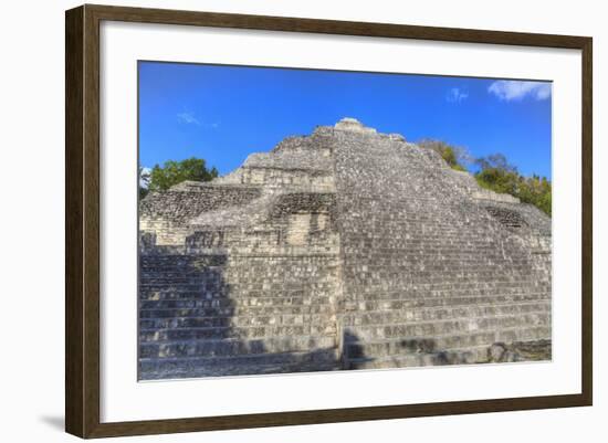 Structure Ix, Becan, Mayan Ruins, Campeche, Mexico, North America-Richard Maschmeyer-Framed Photographic Print