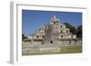 Structure of Five Floors (Pisos), Edzna, Mayan Archaeological Site, Campeche, Mexico, North America-Richard Maschmeyer-Framed Photographic Print