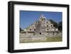 Structure of Five Floors (Pisos), Edzna, Mayan Archaeological Site, Campeche, Mexico, North America-Richard Maschmeyer-Framed Photographic Print