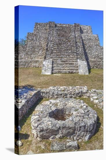Structure Q-62, Mayapan, Mayan Archaeological Site, Yucatan, Mexico, North America-Richard Maschmeyer-Stretched Canvas