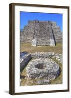 Structure Q-62, Mayapan, Mayan Archaeological Site, Yucatan, Mexico, North America-Richard Maschmeyer-Framed Photographic Print