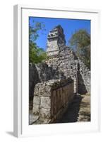 Structure Vi, Hochob, Mayan Archaeological Site, Chenes Style, Campeche, Mexico, North America-Richard Maschmeyer-Framed Photographic Print