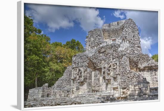 Structure Xx, Chicanna, Mayan Archaeological Site-Richard Maschmeyer-Framed Photographic Print