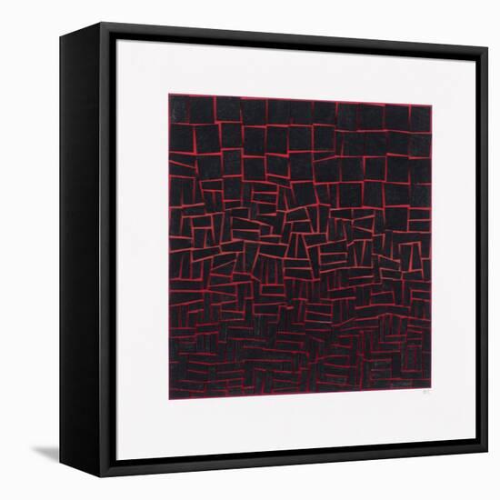 Structured Dusk-Alex Dunn-Framed Stretched Canvas