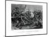 Struggle on a Bridge During the Retreat from Manassas, Virginia, (1862-186)-Felix Octavius Carr Darley-Mounted Giclee Print