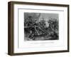 Struggle on a Bridge During the Retreat from Manassas, Virginia, (1862-186)-Felix Octavius Carr Darley-Framed Giclee Print