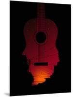 Strumming All Night-null-Mounted Poster