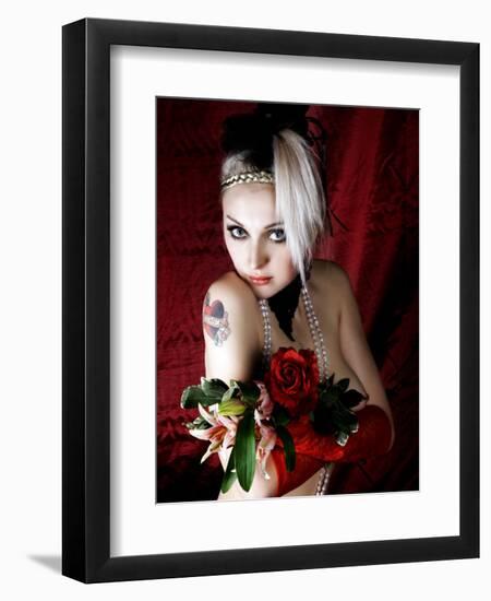 Strut Your Funky Stuff-Lynne Davies-Framed Photographic Print