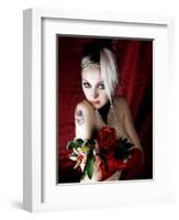 Strut Your Funky Stuff-Lynne Davies-Framed Photographic Print