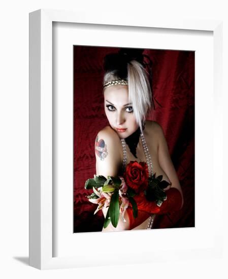 Strut Your Funky Stuff-Lynne Davies-Framed Photographic Print