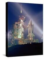 STS-1 Pre-Launch Photograph - Cape Canaveral, FL-Lantern Press-Stretched Canvas