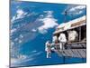 STS-116 Mission Specialists Participate in the First of the Three Mission's Extravehicular Activity-Stocktrek Images-Mounted Photographic Print