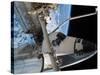 STS-118 Astronaut, Construction and Maintenance on International Space Station August 15, 2007-Stocktrek Images-Stretched Canvas