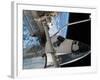 STS-118 Astronaut, Construction and Maintenance on International Space Station August 15, 2007-Stocktrek Images-Framed Photographic Print