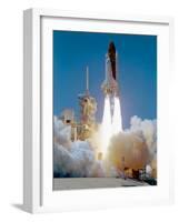 STS-121 launch-Science Source-Framed Giclee Print