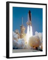 STS-121 launch-Science Source-Framed Premium Giclee Print