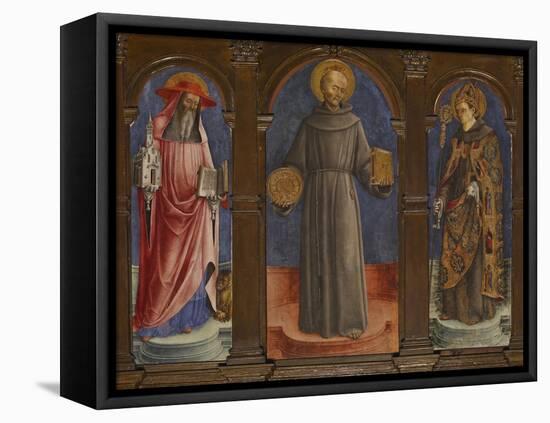 Sts Jerome-Antonio Vivarini-Framed Stretched Canvas