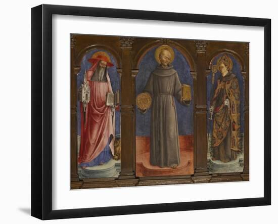 Sts Jerome-Antonio Vivarini-Framed Giclee Print