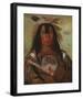 Stu-mick-o-sucks - Buffalo Bull's Back Fat-George Catlin-Framed Premium Giclee Print