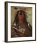 Stu-mick-o-sucks - Buffalo Bull's Back Fat-George Catlin-Framed Premium Giclee Print