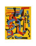 Composition Concrete (Study for Mural), 1957-1960-Stuart Davis-Art Print