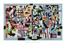 Composition Concrete (Study for Mural), 1957-1960-Stuart Davis-Art Print