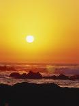 Offshore Rocks at Sunset, Pacific Grove, Monterey Peninsula, California, USA-Stuart Westmoreland-Photographic Print