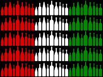 Drink Wine Represents National Flag and Bottle-stuartmiles-Art Print