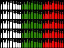 Drink Wine Represents National Flag and Bottle-stuartmiles-Art Print