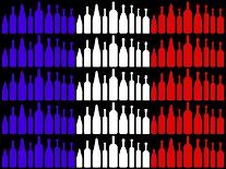 Drink Wine Represents National Flag and Bottle-stuartmiles-Art Print