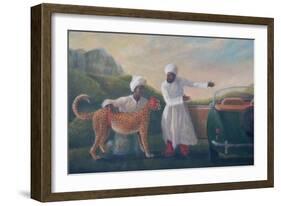Stubbs Cheetah and Jaguar-Lincoln Seligman-Framed Giclee Print