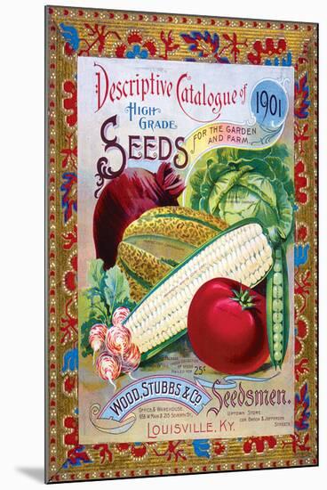 Stubbs Seeds Louisville-null-Mounted Art Print