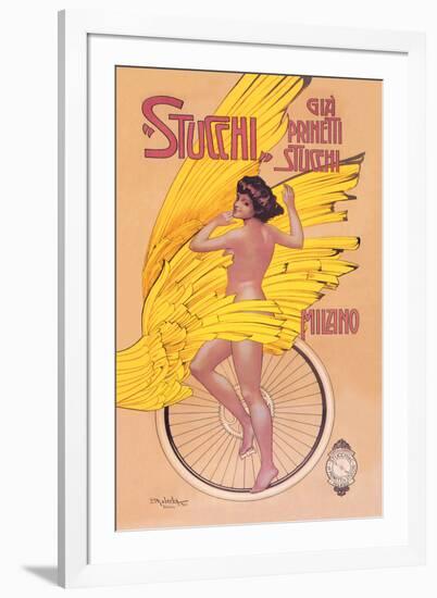 Stucchi Bicycles-Gian Emilio Malerba-Framed Art Print