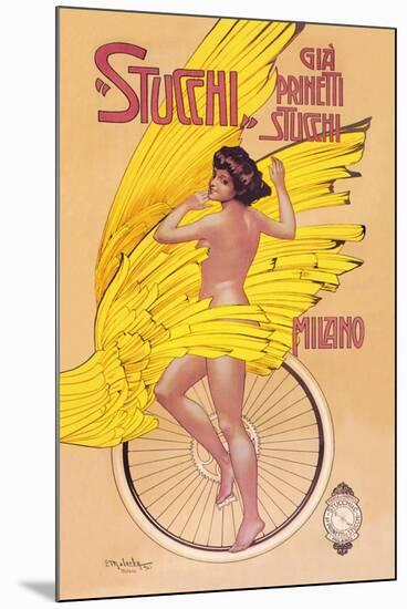 Stucchi Bicycles-Gian Emilio Malerba-Mounted Art Print