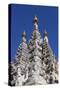 Stucco Carvings on a Shan Stupa, Tharkong Pagoda, Inle Lake, Shan State, Myanmar (Burma), Asia-Stuart Black-Stretched Canvas