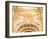 Stucco Decoration on Facade of Dvorana Glauberovych Spring Spa Building Dating from 19th Century-Richard Nebesky-Framed Photographic Print