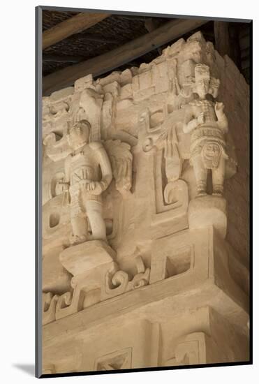 Stucco Sculpture, Tomb of Ukit Kan Lek Tok, Mayan Ruler-Richard Maschmeyer-Mounted Photographic Print