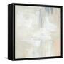 Stucco White I-Annie Warren-Framed Stretched Canvas