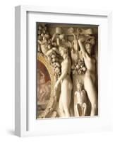 Stuccoes on King's Staircase, Rebuilt on Site of Duchess D'Etampes' Chamber-Francesco Primaticcio-Framed Giclee Print