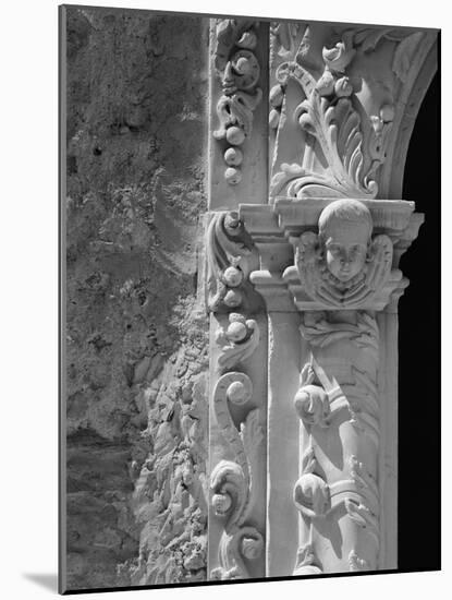 Stuccowork on the Doorway of San Jose Mission Church-GE Kidder Smith-Mounted Photographic Print