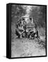 Stuck in the Mud, Bulawayo to Dett, Southern Rhodesia, C1924-C1925-Thomas A Glover-Framed Stretched Canvas