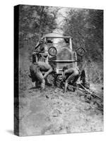 Stuck in the Mud, Bulawayo to Dett, Southern Rhodesia, C1924-C1925-Thomas A Glover-Stretched Canvas