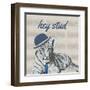 Stud Tiger-Vivien Rhyan-Framed Art Print