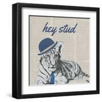 Stud Tiger-Vivien Rhyan-Framed Art Print