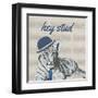 Stud Tiger-Vivien Rhyan-Framed Art Print