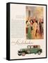 Studebaker, Magazine Advertisement, USA, 1929-null-Framed Stretched Canvas